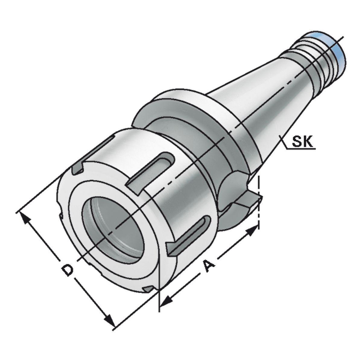 Spannfutter SK 50-3/32-73 OZ32 DIN 2080