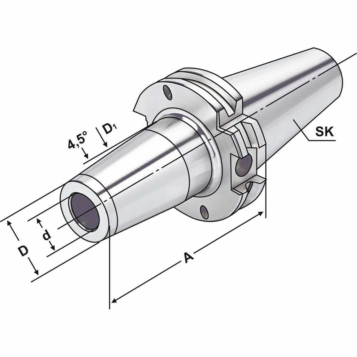 Schrumpffutter SK 40-20-120 DIN 69871 AD/B