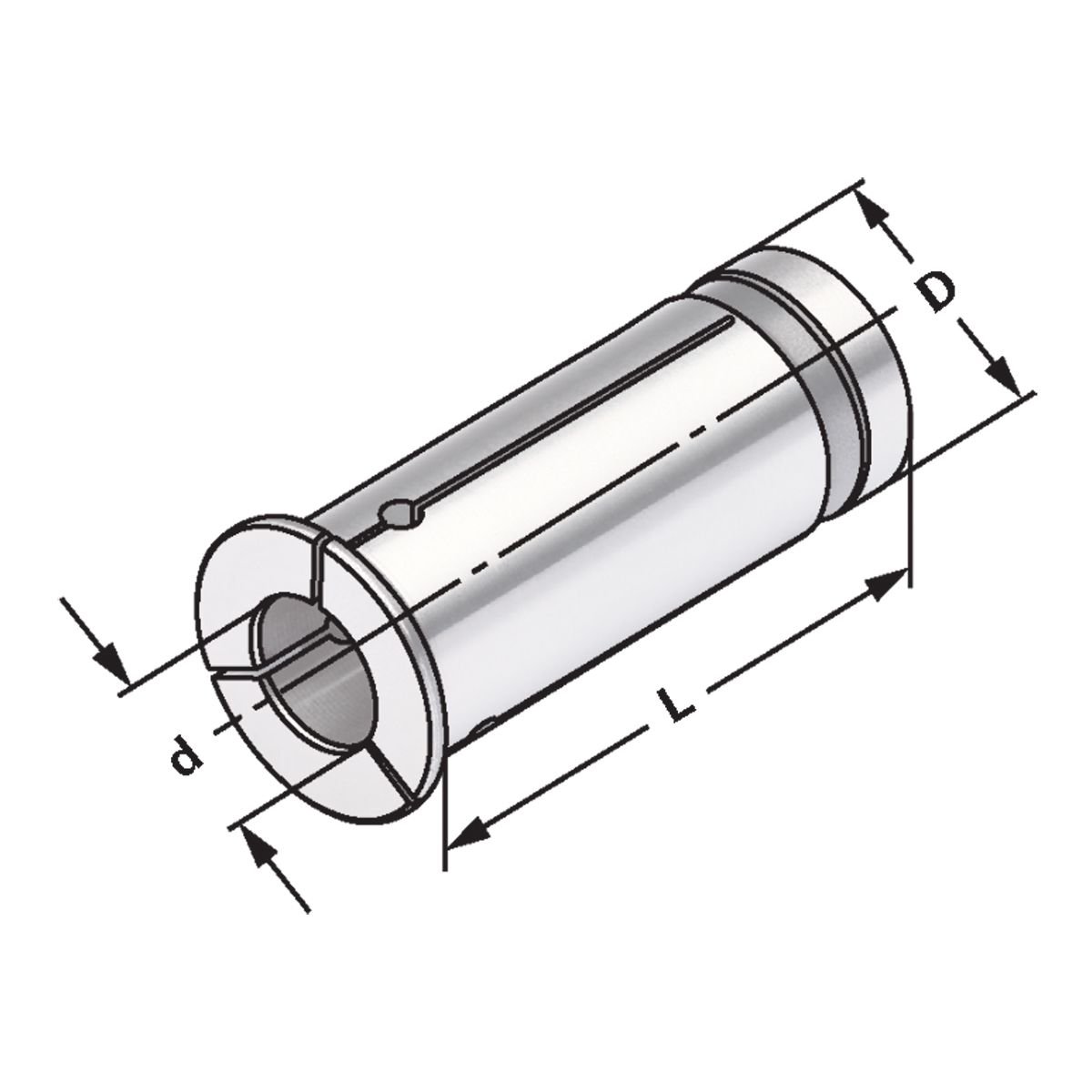 Reduzierungen für Hochleistungs-Kraftspannfutter D=32 | d=12