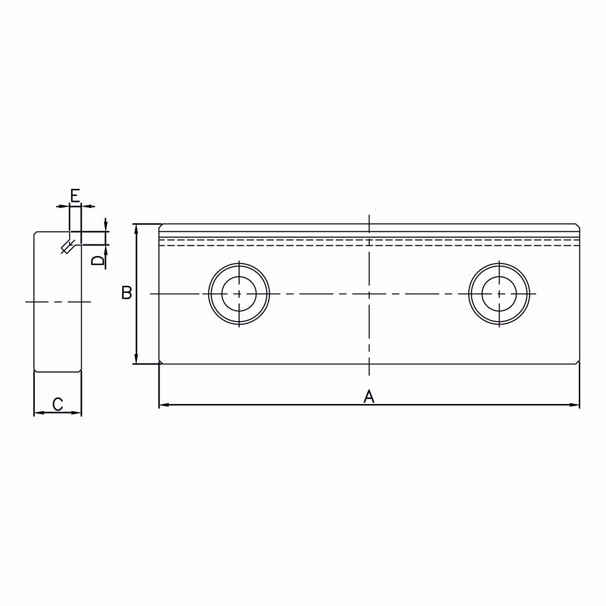 Z-KS-ST-HP403L_2 Stufenbacken (Paar) für HP-40