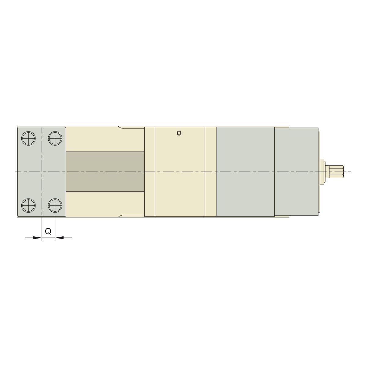 Präzisionsschraubstock AVL-100G/HV mechanisch