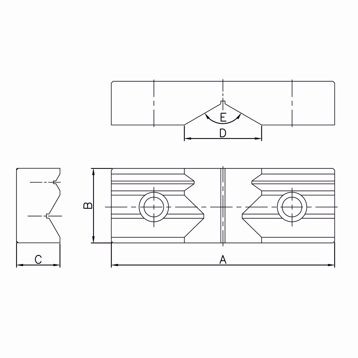 Prismenbacken (1 Stk.) für ATW-40/ ATD-460