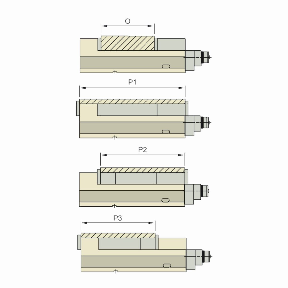 Präzisionsschraubstock AVM-200G/HV mechanisch mit Spannkraftverstärker