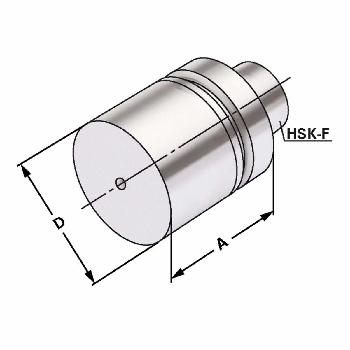 Bohrstangenrohlinge HSK 63-63-250 DIN 69893 Form F