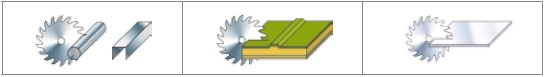 HW-Kreissägeblatt Ø230 mm für Metalle