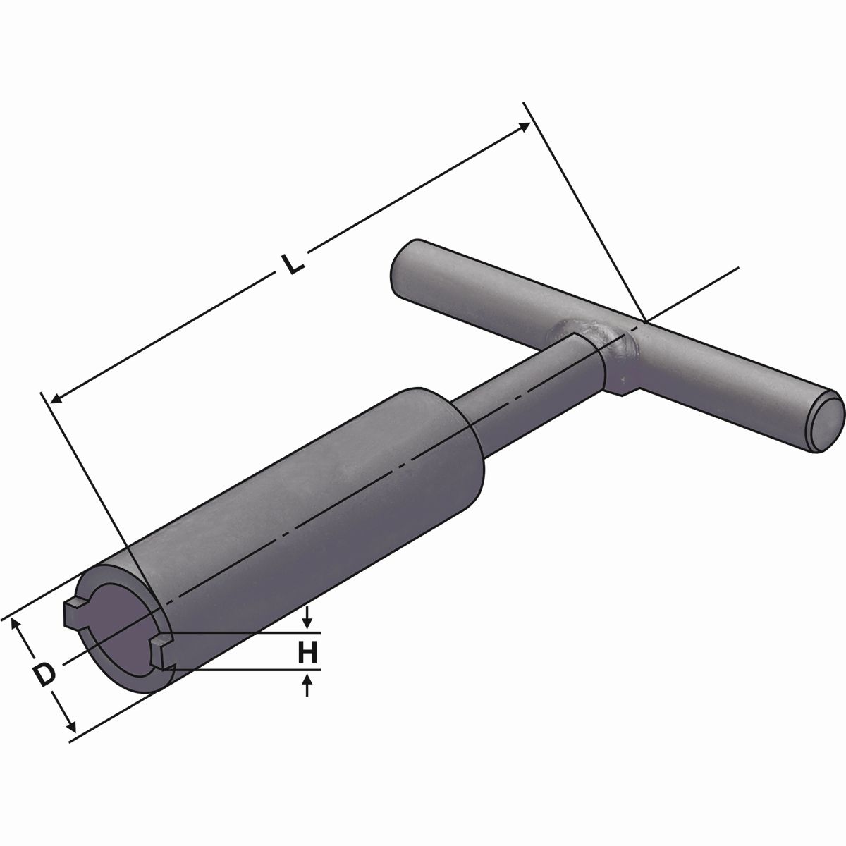 02-09-40-2_2 Hohlschlüssel mit Nasen / Nutmutternschlüssel zur Demontage von Zwischenhülsen