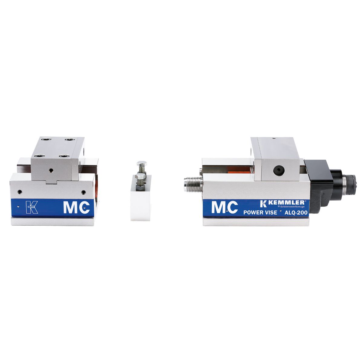 Präzisionsschraubstock AOM-200/HV* mechanisch mit Spannkraftverstärker