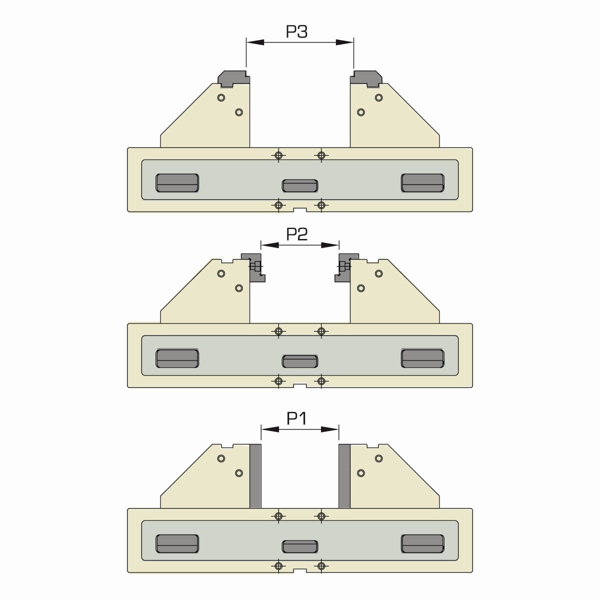 KS20101_5 5-Achs Präzisionsschraubstock ALT-100L* mechanisch