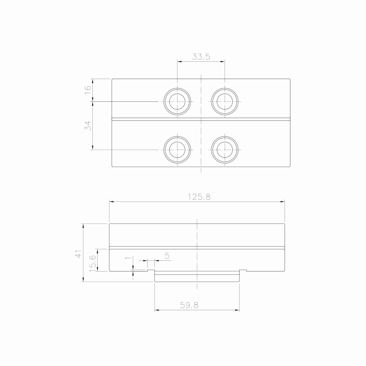 Spannbacke für AEX 125G - Typ A