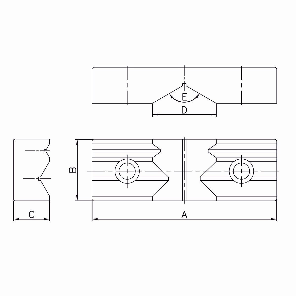 Z-KS-PR-ALD6404_2 Prismenbacken (Paar) für ALD-60