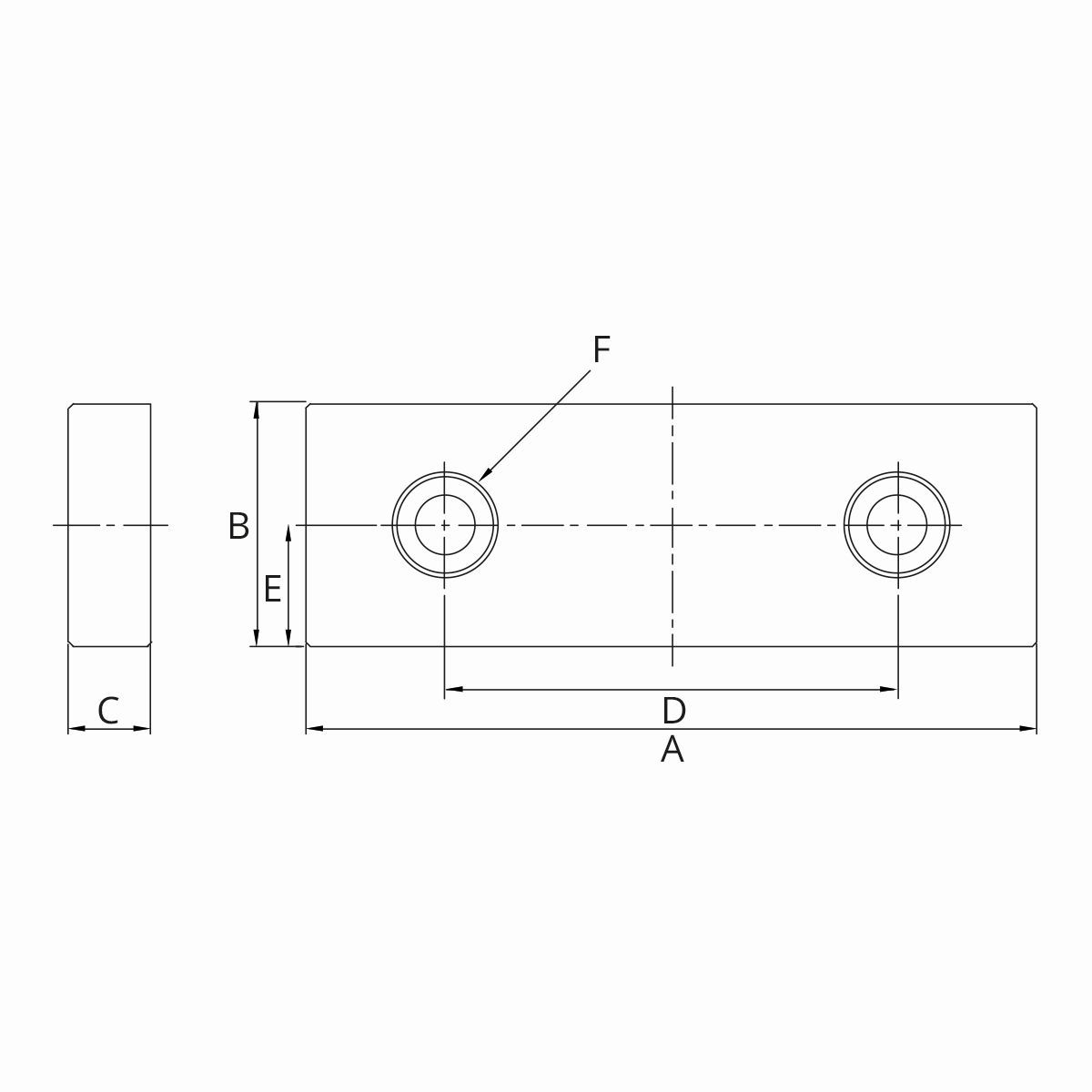 Spannbacken-Paar für AVC-160 | AVM-160 | AMP-160