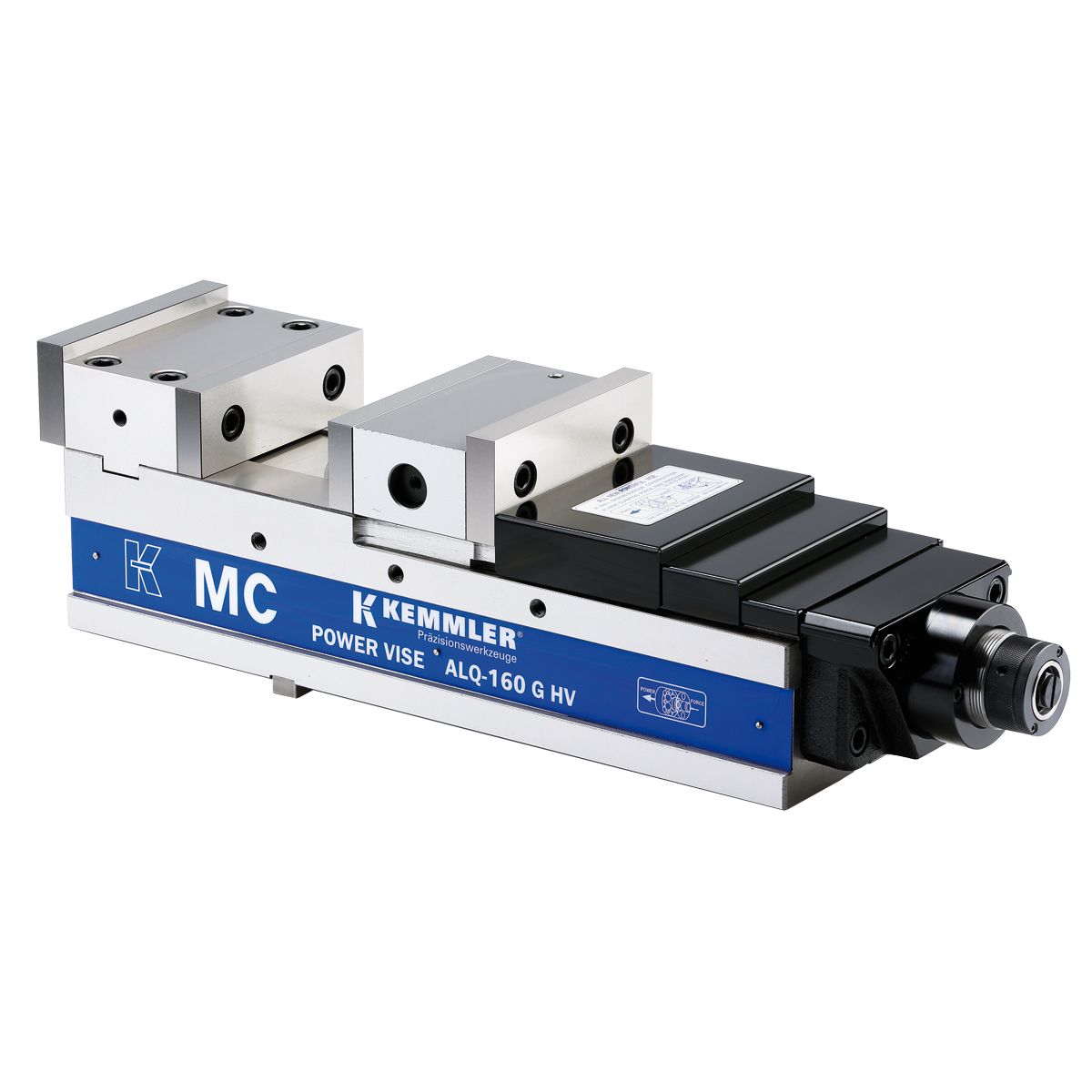 KS01010_3 Präzisionsschraubstock ALQ-160G/HV mechanisch mit Spannkraftverstärker