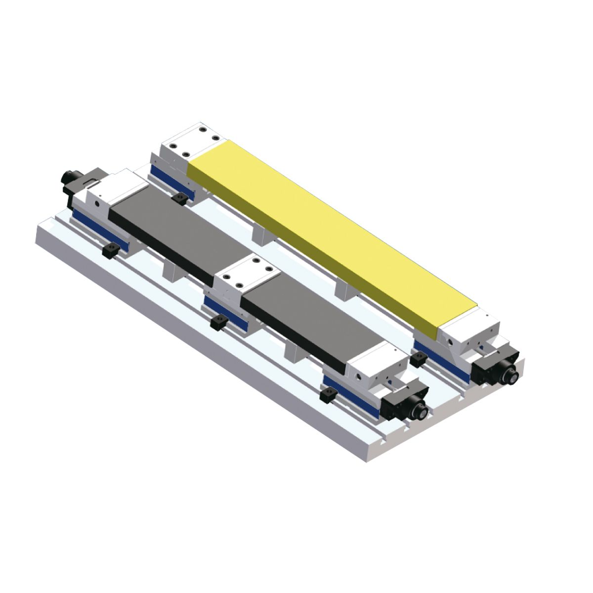 Präzisionsschraubstock AOM-200/HV* mechanisch mit Spannkraftverstärker