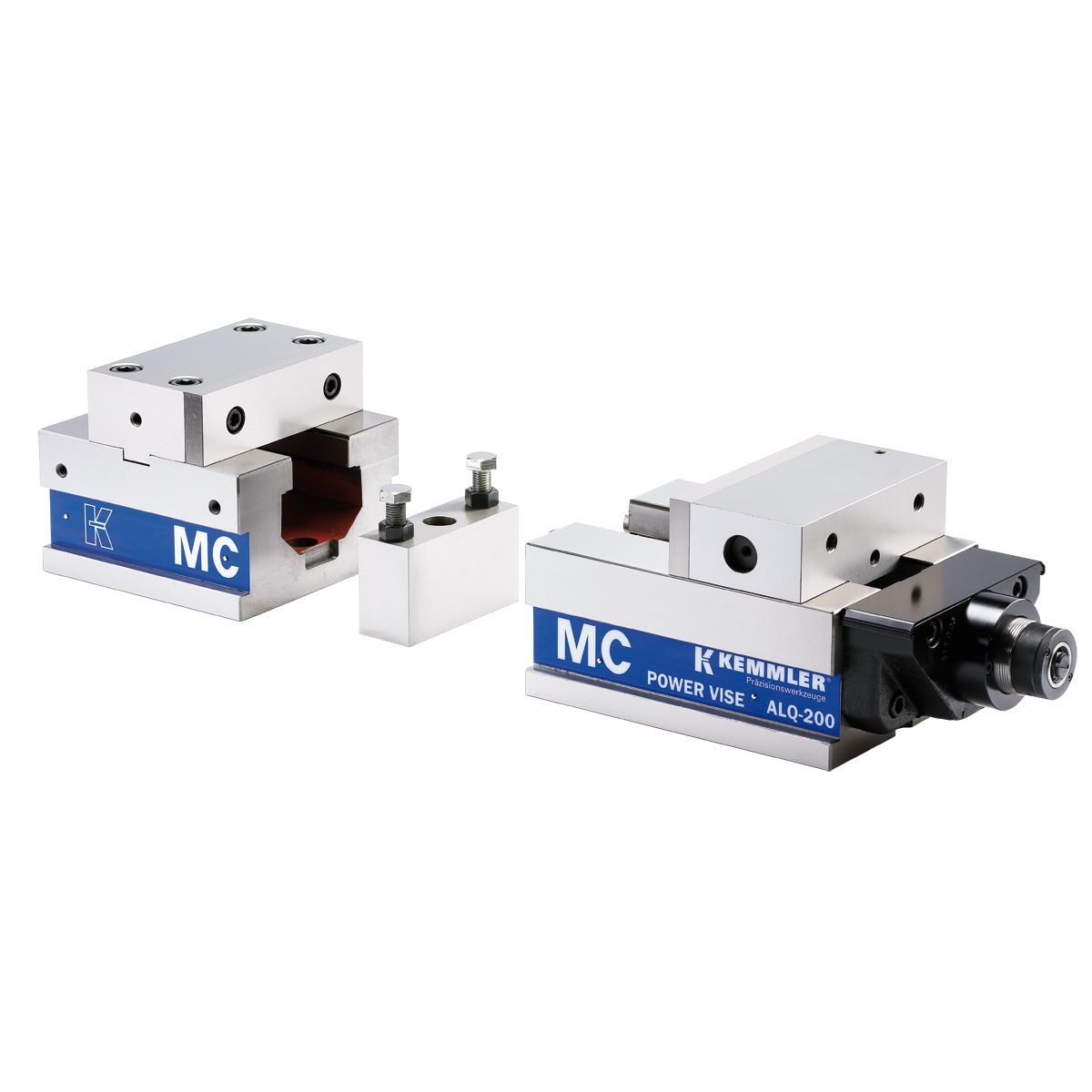 KS22020_3 Präzisionsschraubstock AOM-200/HV* mechanisch mit Spannkraftverstärker