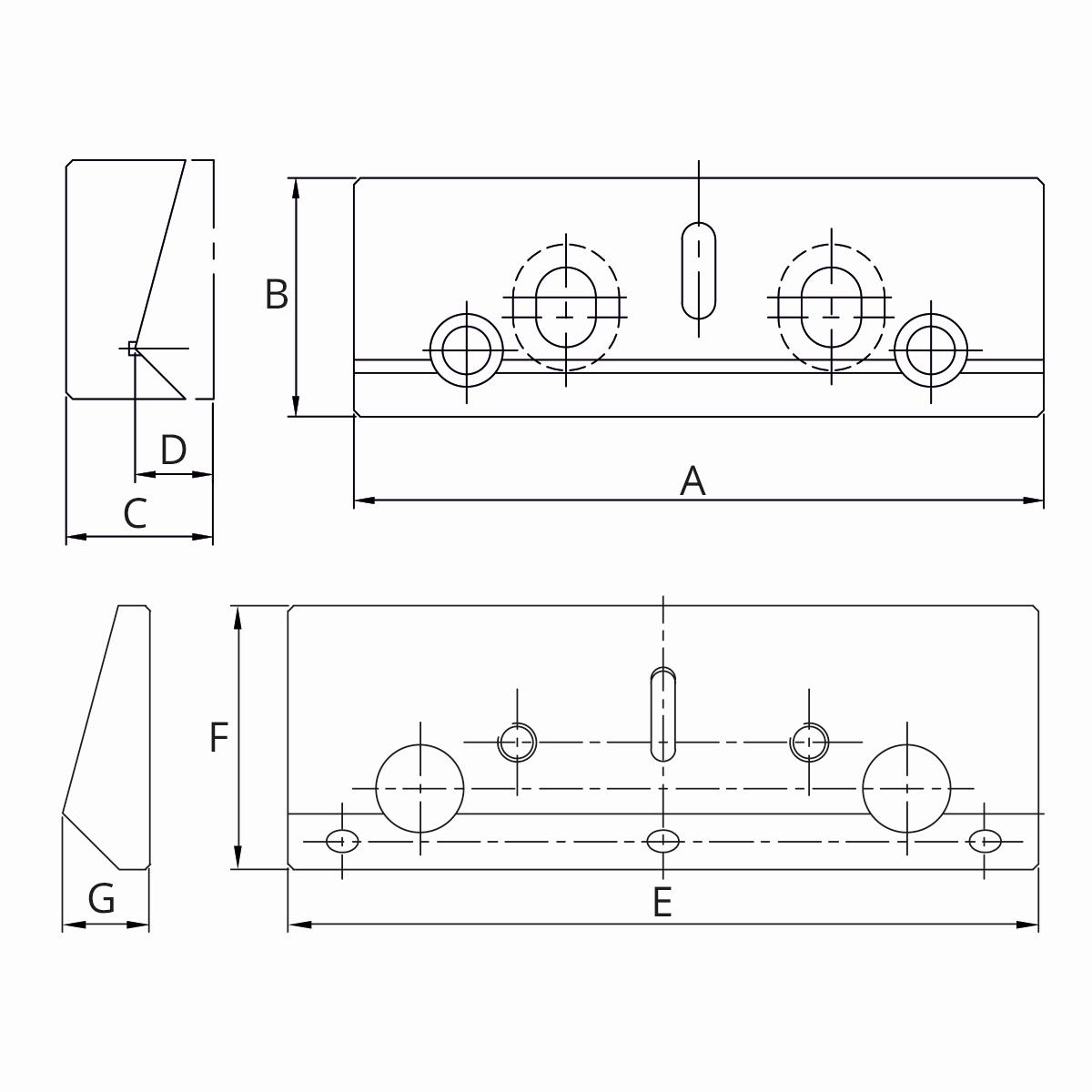 Z-KS-NZ-HP403DA_2 Niederzugbacken (Paar) für HP-40
