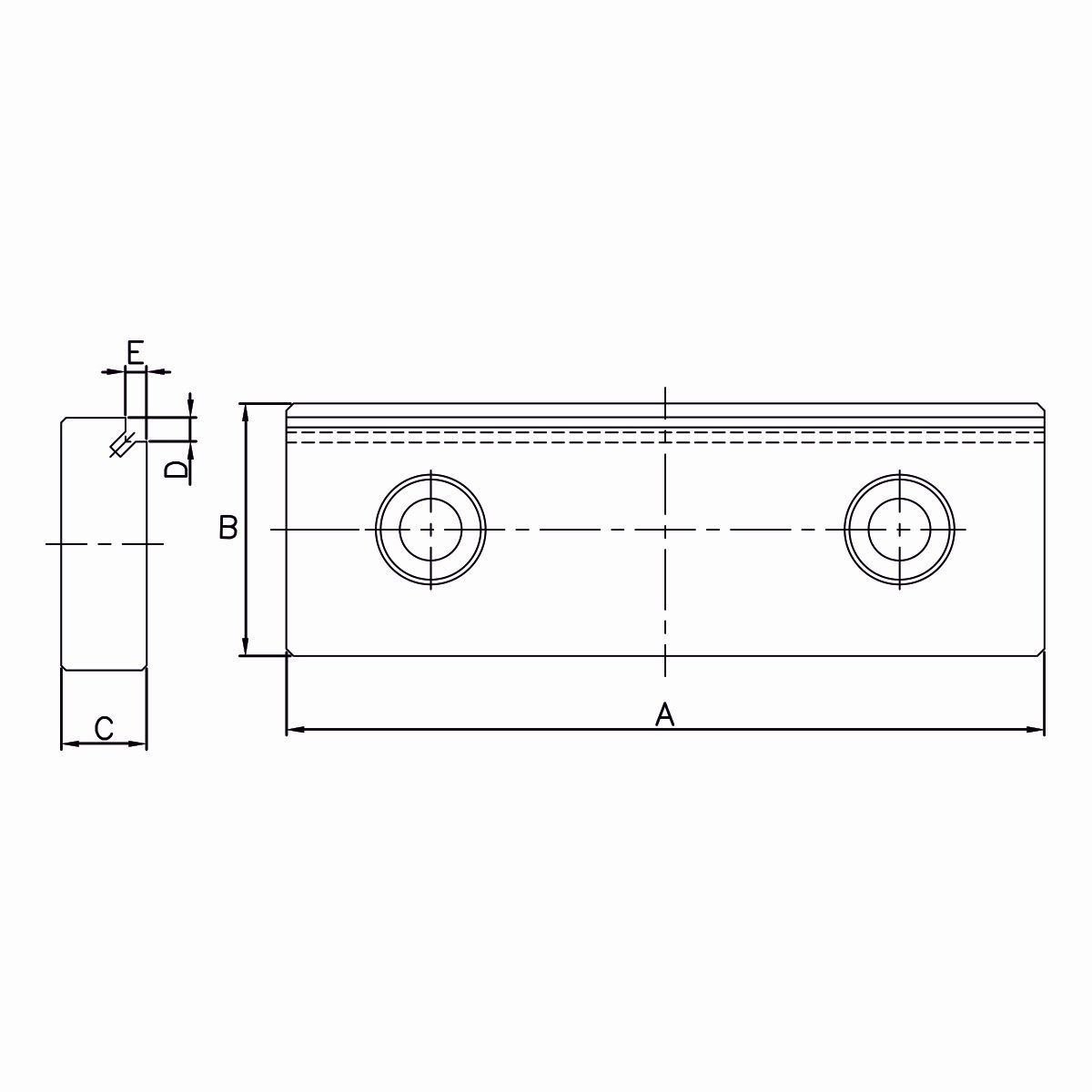 Stufenbacken (Paar) für AVQ-100 | AVL-100