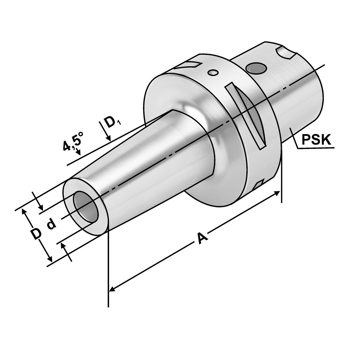 Schrumpffutter PSK 50-25-90 ISO 26623